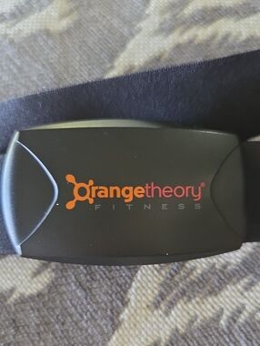 Orangetheory Black Chest Heart Rate Monitor
